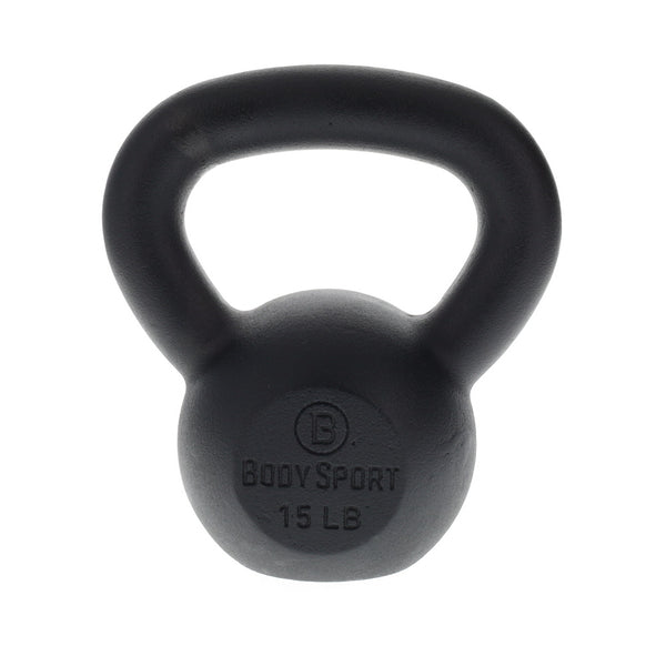 BodySport&reg; Cast Iron Kettlebells