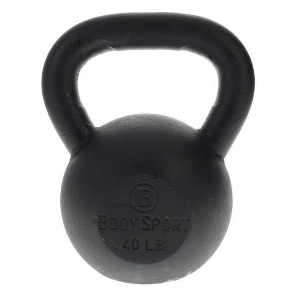 BodySport&reg; Cast Iron Kettlebells