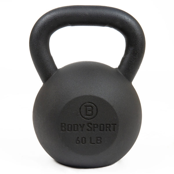 BodySport&reg; Cast Iron Kettlebells