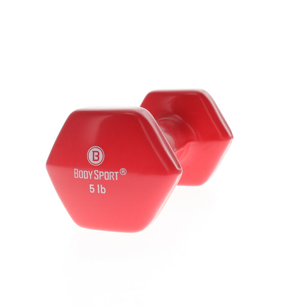 BodySport&reg; Vinyl Dumbbells