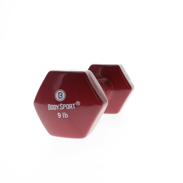 BodySport&reg; Vinyl Dumbbells