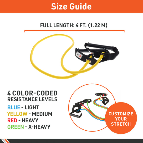 BodySport&reg; Studio Series Resistance Tubes with Handles