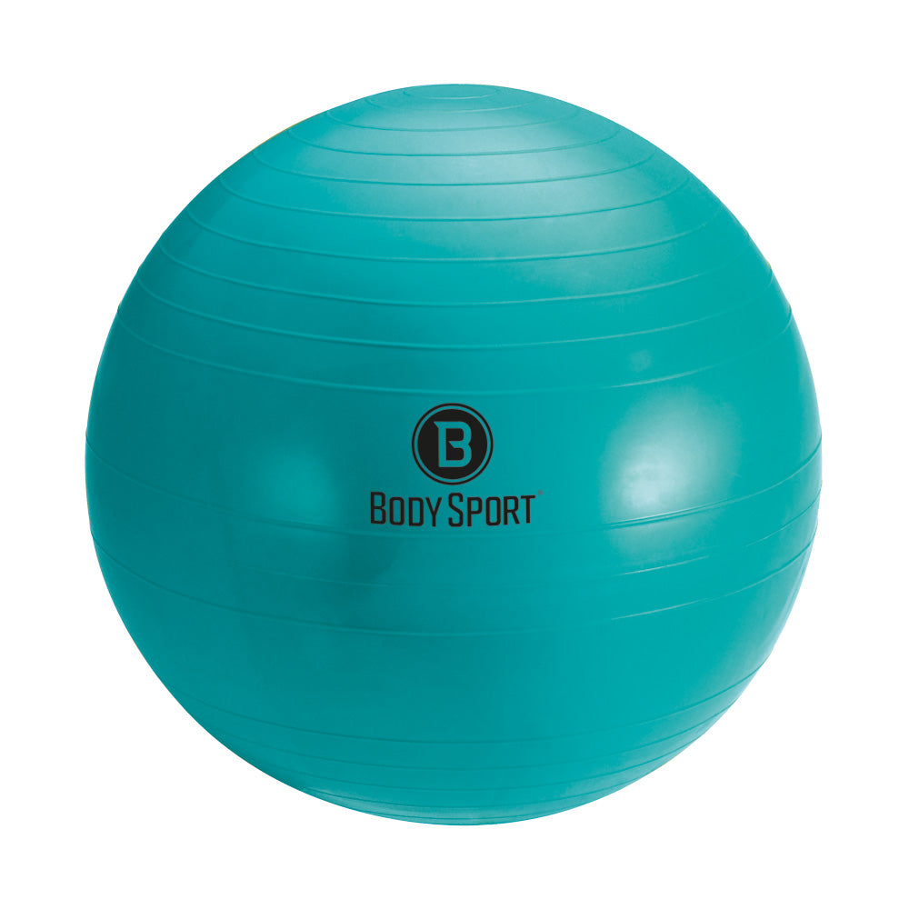 BODY SPORT 65 CM (BODY HEIGHT 5'7 - 6'1) ANTI-BURST FITNESS BALL  (EXERCISE BALL)